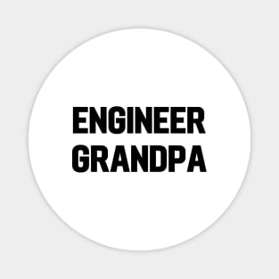 Engineer grandpa Magnet